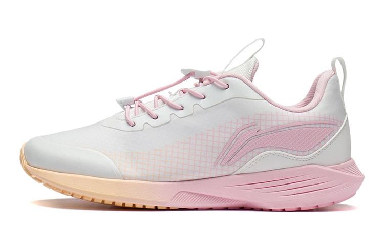Li Ning Running Shoes Pink White Teenagers YKFS098-4 35