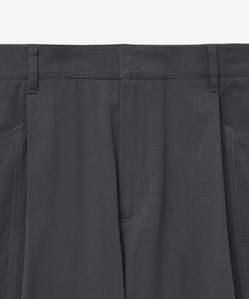 INTEMPOMOOD Steady One-Pleat Wide Pants_Charcoal