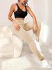 Dames Yoga Broek met Hoge Taille en Billenliftend Effect - Strak, Ademend, Sneldrogend, Nude Gevoel, Buikcontrole
