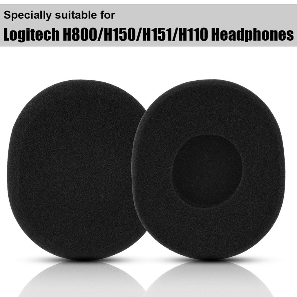 Lossless Transmission Foam Headphone Cover Comfortable Foam Earbuds for Logitech H800 H150 H110