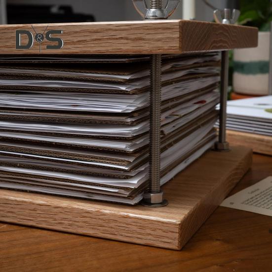 Presă Mare pentru Flori Presă Ajustabilă pentru Plante Instrument pentru Conservarea Florilor Instrument DIY pentru Presarea Florilor Uscate Cadou pentru Copii Iubitori de Natură