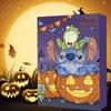 Uroczy świąteczny kalendarz adwentowy Stitch w pudełku z niespodzianką, kolekcja zabawek dla dzieci