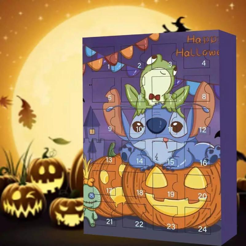 Entzückender Stitch Weihnachts-Adventskalender Blind Box Spaß für Kinder Spielzeugsammlung
