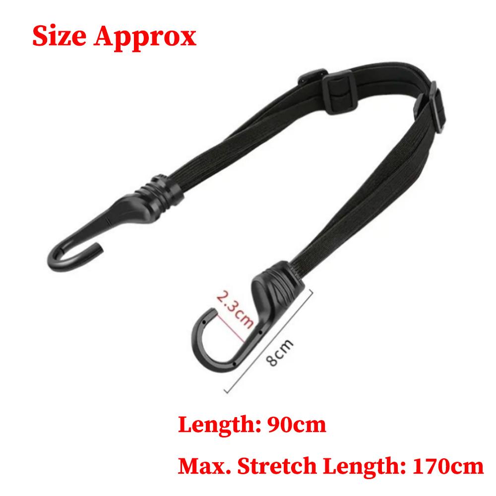 Car Trunk Organizer Elastic Strap for Jeep Wrangler TJ JK JL Gladiator JT 1997-2025 Heavy Duty Cargo Strap Rope Hook Accessories