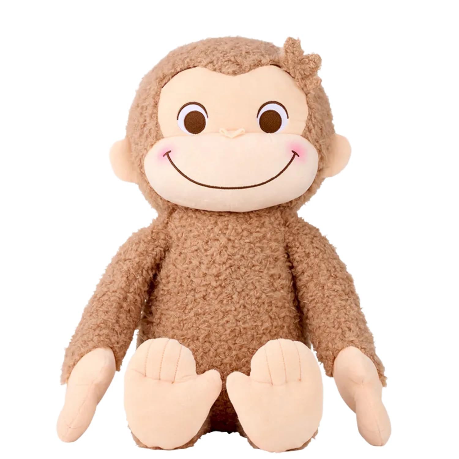 Любопытный Джордж Красные Щеки Супер Большой Плюшевый Зверь 44см