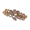 Vintage Elegante Kristallblume Tulpenkopfschmuck Federklemmen Damen Haarspangen Haarnadeln Koreanische Spangen