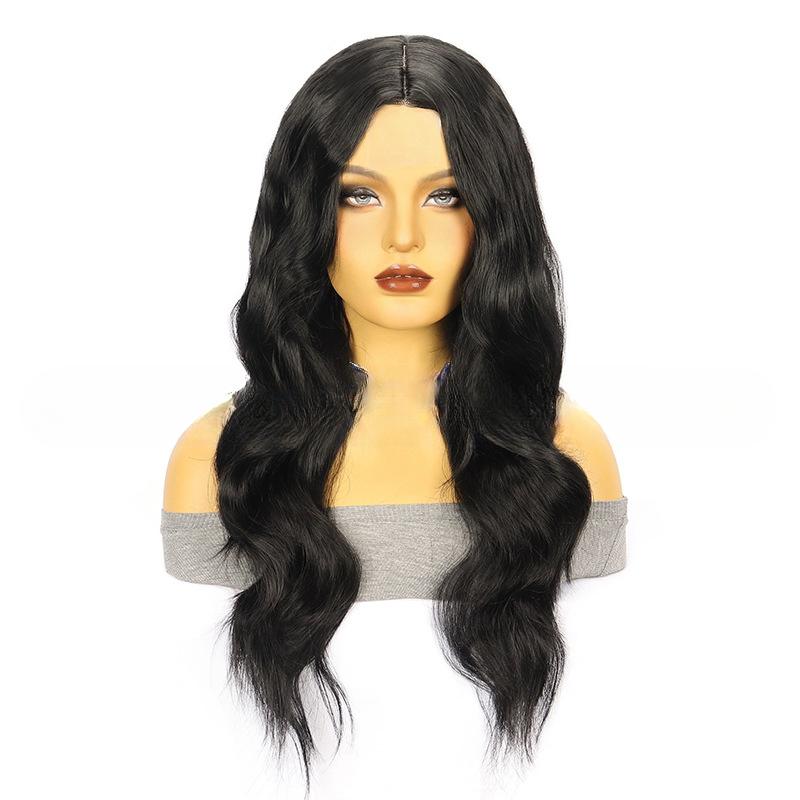 

Женские волнистые длинные вьющиеся волосы средней длины 26inch тосканской коричневого