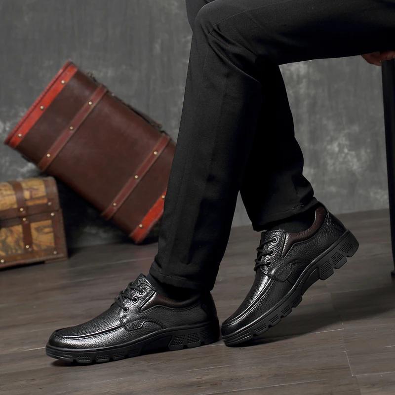 Fashion Genuine Leather Men Business Shoes Big Size 50 Fashion Handmade Sewing Outdoor Men Formal Flats Moccasins Wedding Party Shoes A4