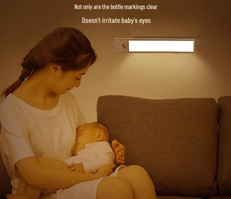 Ultra-thin LED Motion Sensor Magnetic Light Strip for Cabinets and Wardrobes