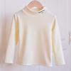 Unisex Kids Thickened Half Turtleneck Long Sleeve Warm Winter Base Shirt