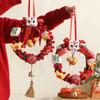 Traditional Spring Festival Wreath New Year Decor Spring Festival Ornament  Festival Decoration
