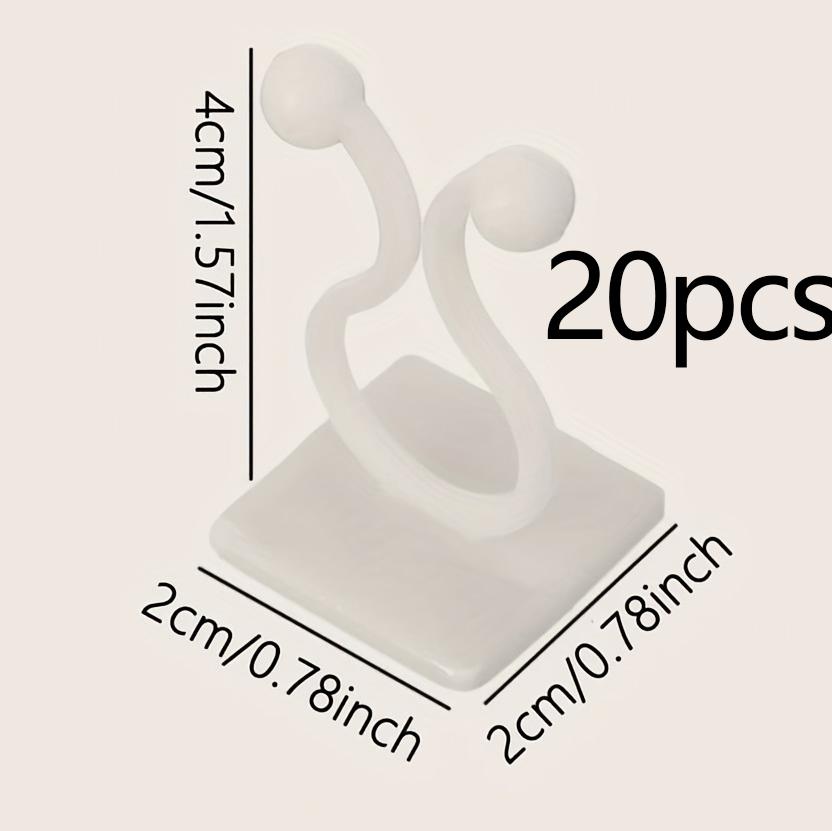 10pcs/20pcs- Plant And Green Plant Fixer,  Green Basket Vine Climbing, Wall Hanging Style Household Universal Hook