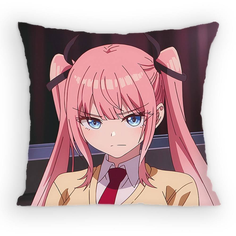 Tune In To The Midnight Heart Himekawa Nene Pillow Case Sofa Living Room for Bedroom Cushion Square Cushion Nap Time