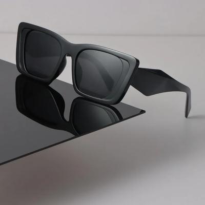 Vintage Sunglasses Women Men Cat Eye Mirror Clear Fashion Eyewear Sexy Designer Brand Black Sun Glasses For Female Male