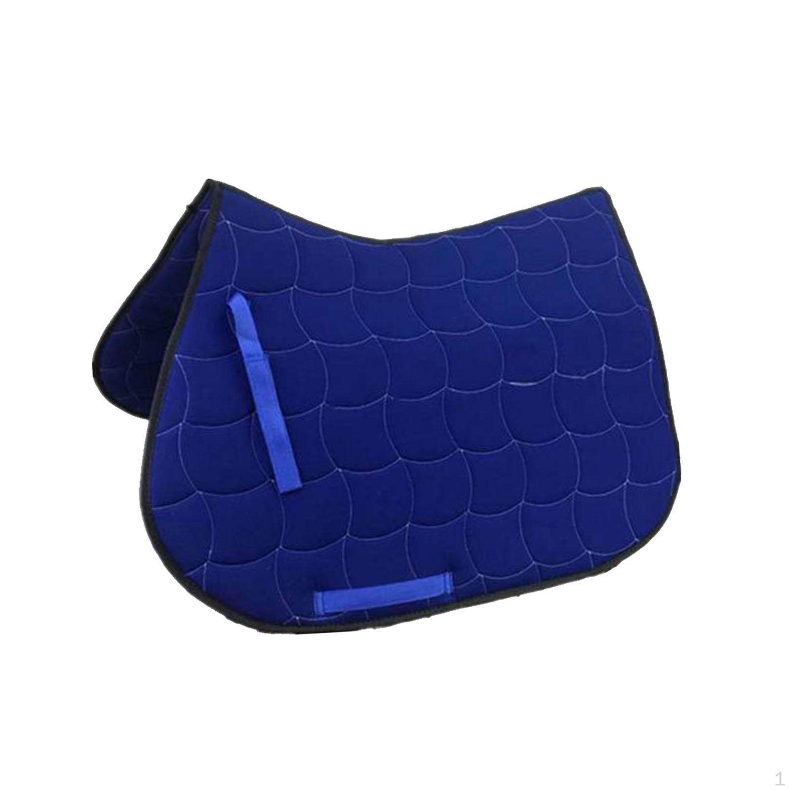 

Подушка для верхової їзди для покращеного комфорту та підтримки синій