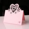 50Pcs Heart Shape Table Number Cards Wedding Table Number Card For Table Setting Wine Glass Christmas Wedding Decoration