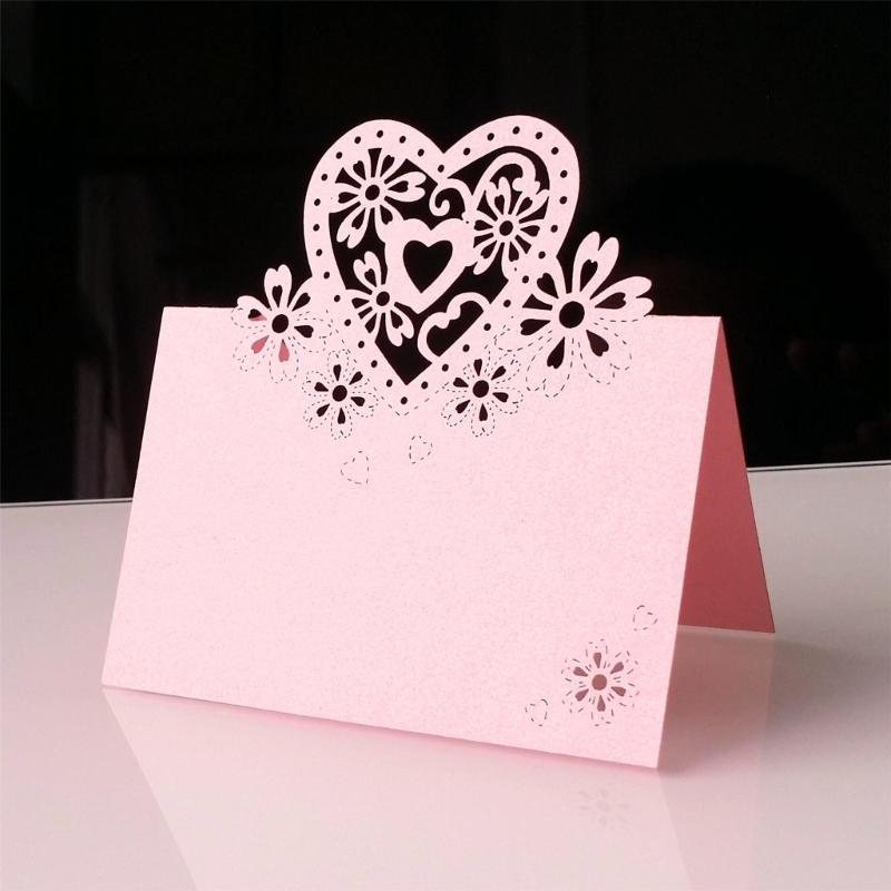 50Pcs Heart Shape Table Number Cards Wedding Table Number Card For Table Setting Wine Glass Christmas Wedding Decoration