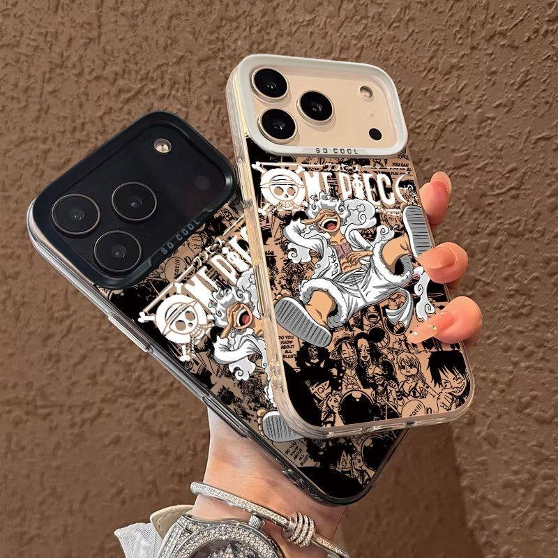 Nika Luffy for Apple 16promax13 mobile phone case iphone1715pro cartoon 14 ONE PIECE