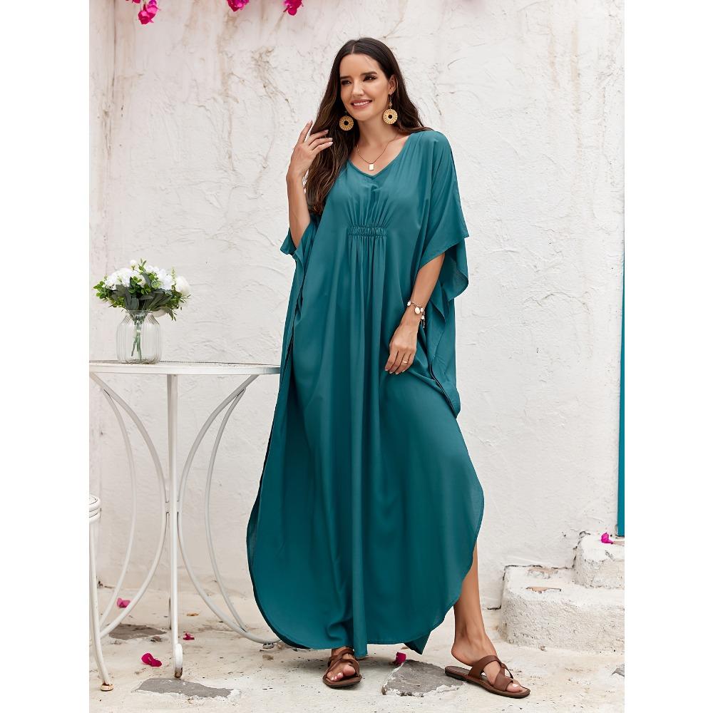 Boho Dress Plus Size Kaftan Maxi Dress Kaftan Style Summer Kaftan Asian  Kaftan Dress Kaftan Plus