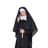 Retro Design Virgin Mary Costume Full Length Religious Cosplay Outfit  Themed Performance
