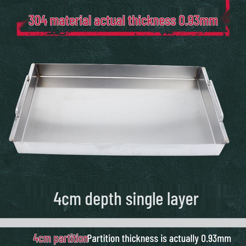 Große, wasserdichte Werkzeugkiste aus 304 Edelstahl - Fahrzeugmontierte Aufbewahrung für Kleingeräte