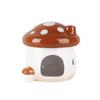 Mushroom Fantasy Forest Hamster Ceramic Nest Home Landscaping Supplies Golden Bear Food Bowl Summer Cooling Evacuation House