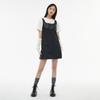 Rap Faux Leather Contrast Bustier Dress Aq1Wo266