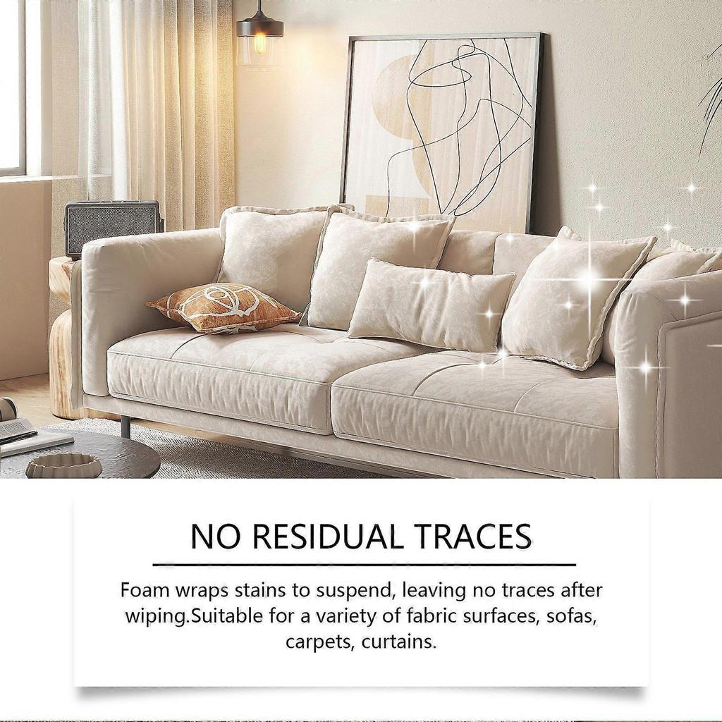 Fabric Cleaner, Sofa, Carpet, Curtain, Fabric Oil Stains, Dirt, Daily Household Foam Cleaner