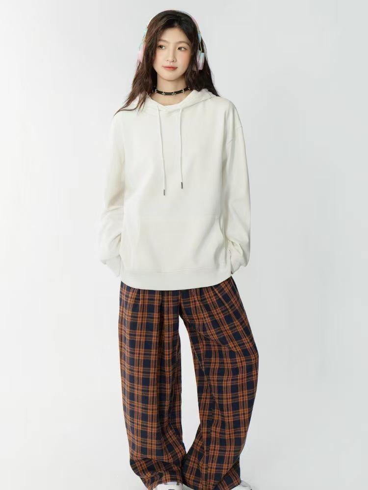 New Style Cotton Hooded Sweatshirt: Loose, Versatile Jacket for Autumn and Winter