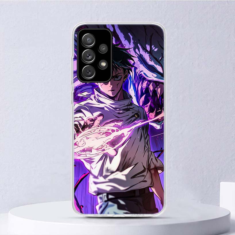 Kaisen J-Jujutsu Yuta Okkotsu Soft Case For Samsung Galaxy A52 A42 A32 A22 A12 A02S Phone Cover A50 A51 A70 A71 A41 A31 A21S A40