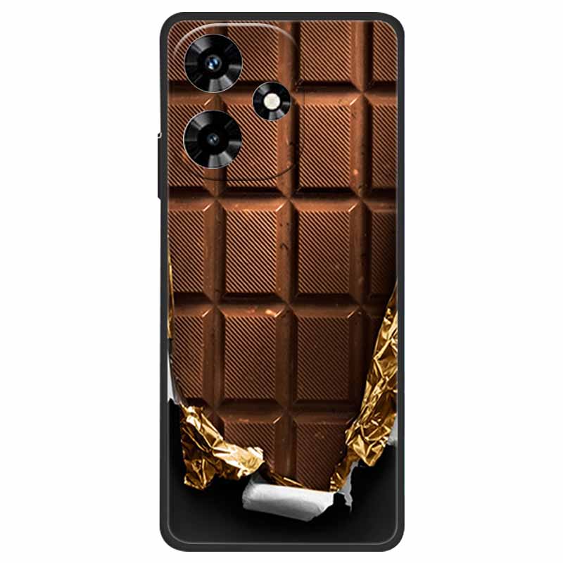 For Infinix Hot 30 Case Shockproof Soft Silicone TPU Phone Cover For Infinix Hot 30 4G 5G X6831 Back Cases Cute Cartoon Fundas