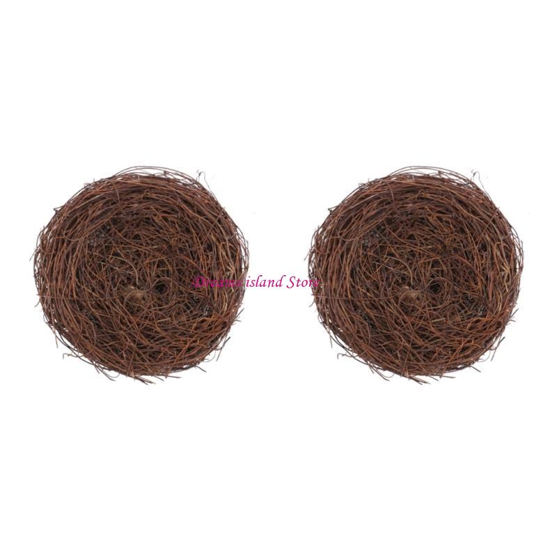 Sophisticated Easters Bird Nest Accent Ornament For Living Room And Store Window HX6C