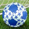 1 pz Pallone da Calcio Blu Resistente, Taglia 5, Perfetto per Allenamento, Intrattenimento E Competizione, Regalo yy26060698