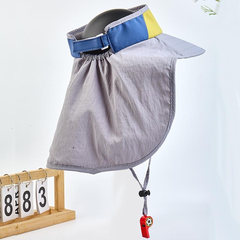 Big brim sun hat sun hat UV protection children's hat girls summer baby boy empty top sun hat