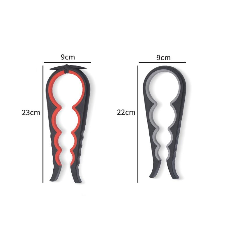Glasöffner, leicht zu greifender Flaschenöffner, abdrehbarer Deckel, schnelles Öffnen, Kochen, täglicher Gebrauch für schwache Hände und Arthritis