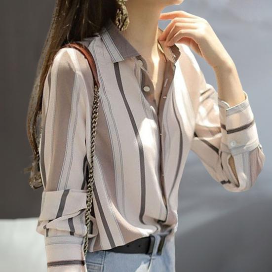 

Весенне-летняя блузка, стильная свободная весенне-летняя блузка с отложным воротником, женская рубашка соответствующего цвета, женская весенняя рубашка, женская одежда M белый