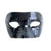 Male Adult Ball Glitter Mirror Face Mask Masquerade Home DJ Decor Simple Night Club Mask  Gift