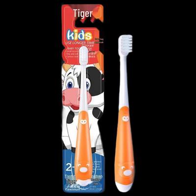 Little Deer Mama Cartoon Cow Soft Bristle Kids Toothbrush