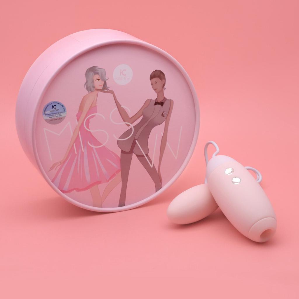 Vibrating Double Egg Vv Clitoris Stimulating Female Sex Toys for Adults