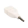 Audio Converter 3.5mm Male AUX Audio Plug Jack To USB 2.0 Female Converter Adapter for Car Audio