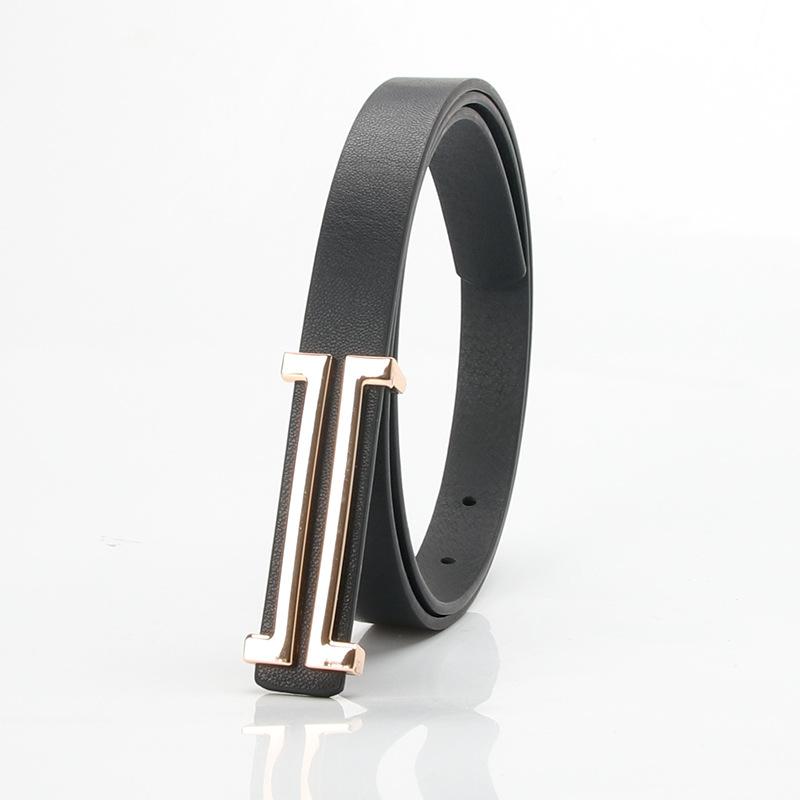 Fashionable Women's Belt Belt Versatile Simple Korean Style Decorative Belt Women's Dress Coat with Belt