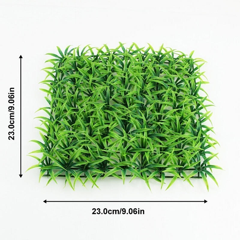 Artificial Water Aquatic Green Grass Plant Lawn Aquarium Fish Tank Landscape