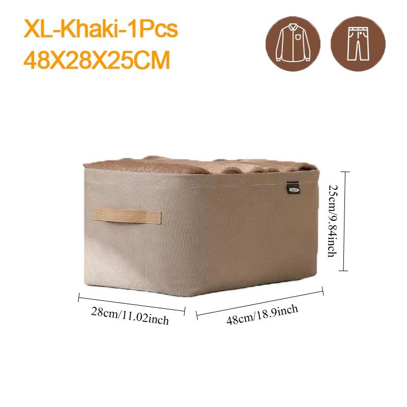 Laundry Clothes Organizer Storage Bag Clothes Foldable Clothes Storage Bag Portable Wardrobe Cloth Organizer Storage Box