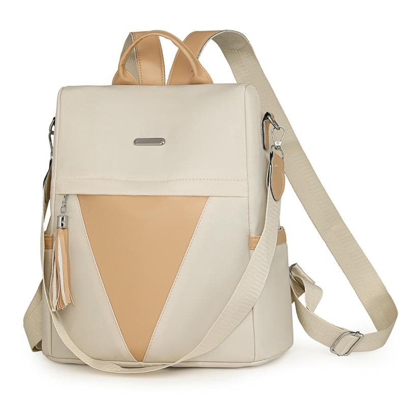 This Backpack Is A Simple, Fashionable, Soft-surfaced, Large-capacity Casual Backpack for Students