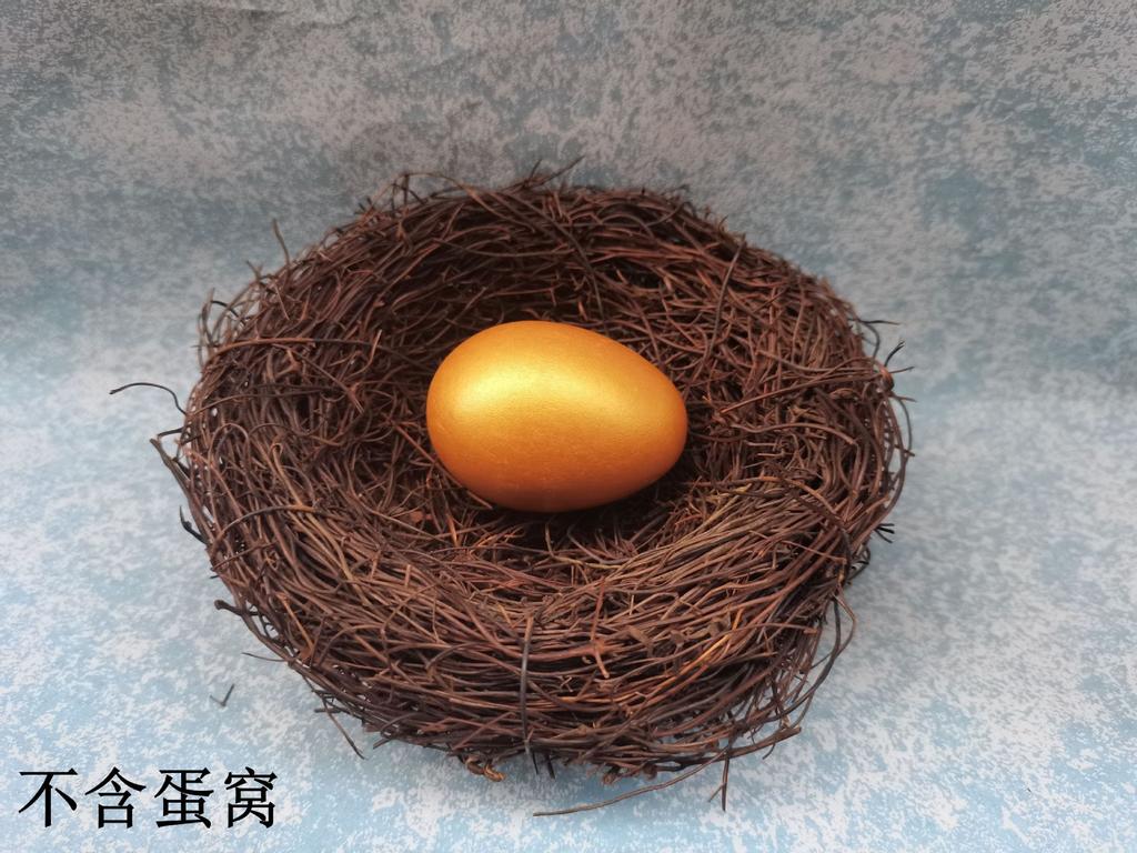 Wood Simulated Eggs, Duck Eggs, Solid Children'S Color Paintings, Graffiti, Easter Egg Play Toys