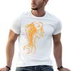 Koi Orange TShirt Gym Wear Breathable Short Sleeve Tee