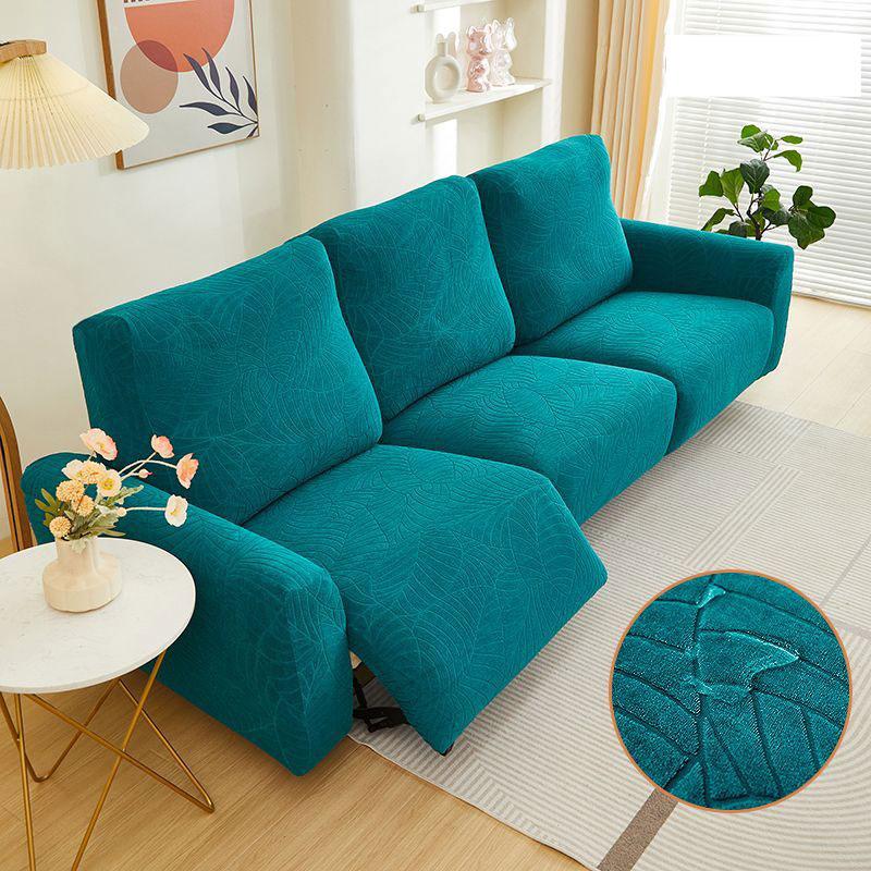Recliner Sofa Cover Waterproof Jacquard Armchair Slipcover Relax Armchair Lazy Boy Stretch Couch Chair Cover 1/2/3seater