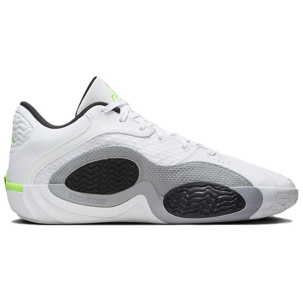 Air Jordan Tatum 2 PF Neon Scarpe da Ginnastica da Uomo Bianco Nero Grigio Lupo FJ6458-100