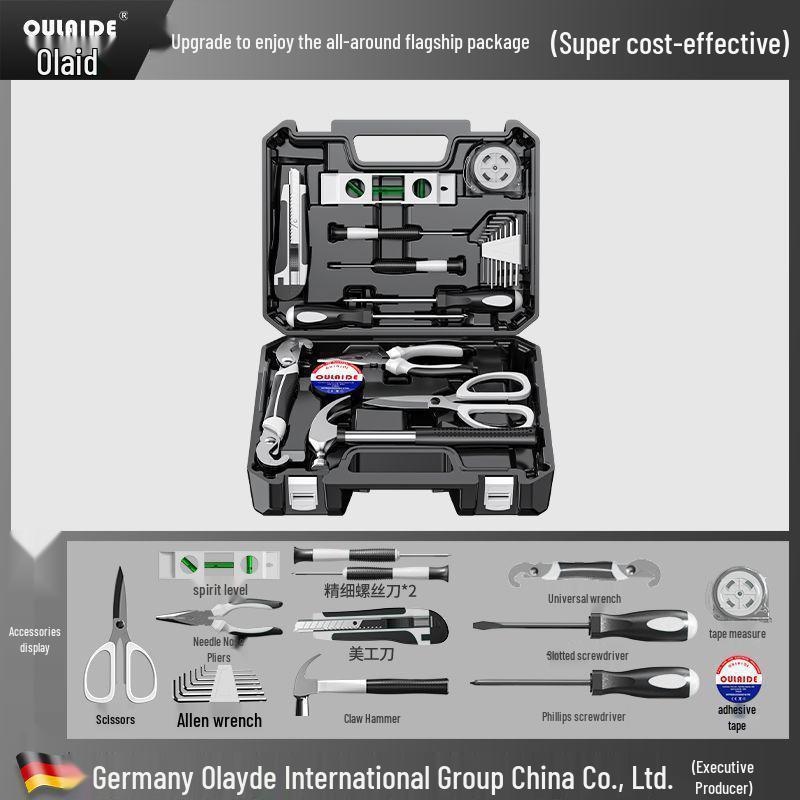 Multifunctional Tool Set for Electricians & Woodworkers - Ideal for Home Repairs