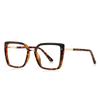 Square Blue Light Blocking Glasses TR90 Ultralight Oversize Reading Glasses Vision Optical Eyeglasses Big Frame Computer Eyewear